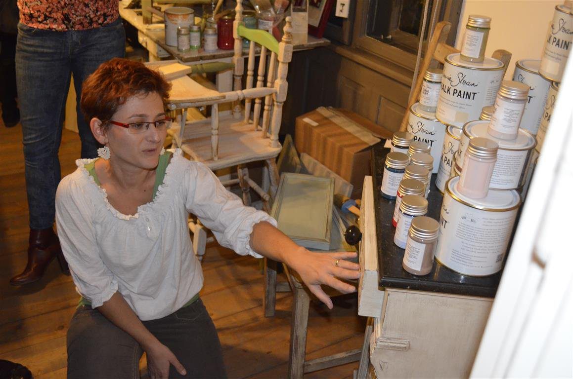 chalk paint krétafesték bemutató