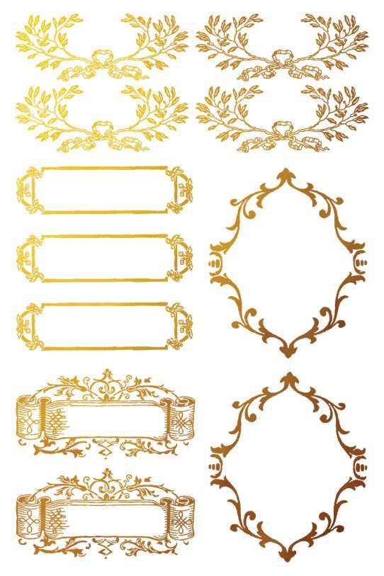 Petits Ornements Foil Transzfer IOD oldal 3