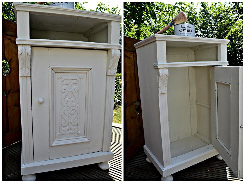Annie Sloan chalk paint old white