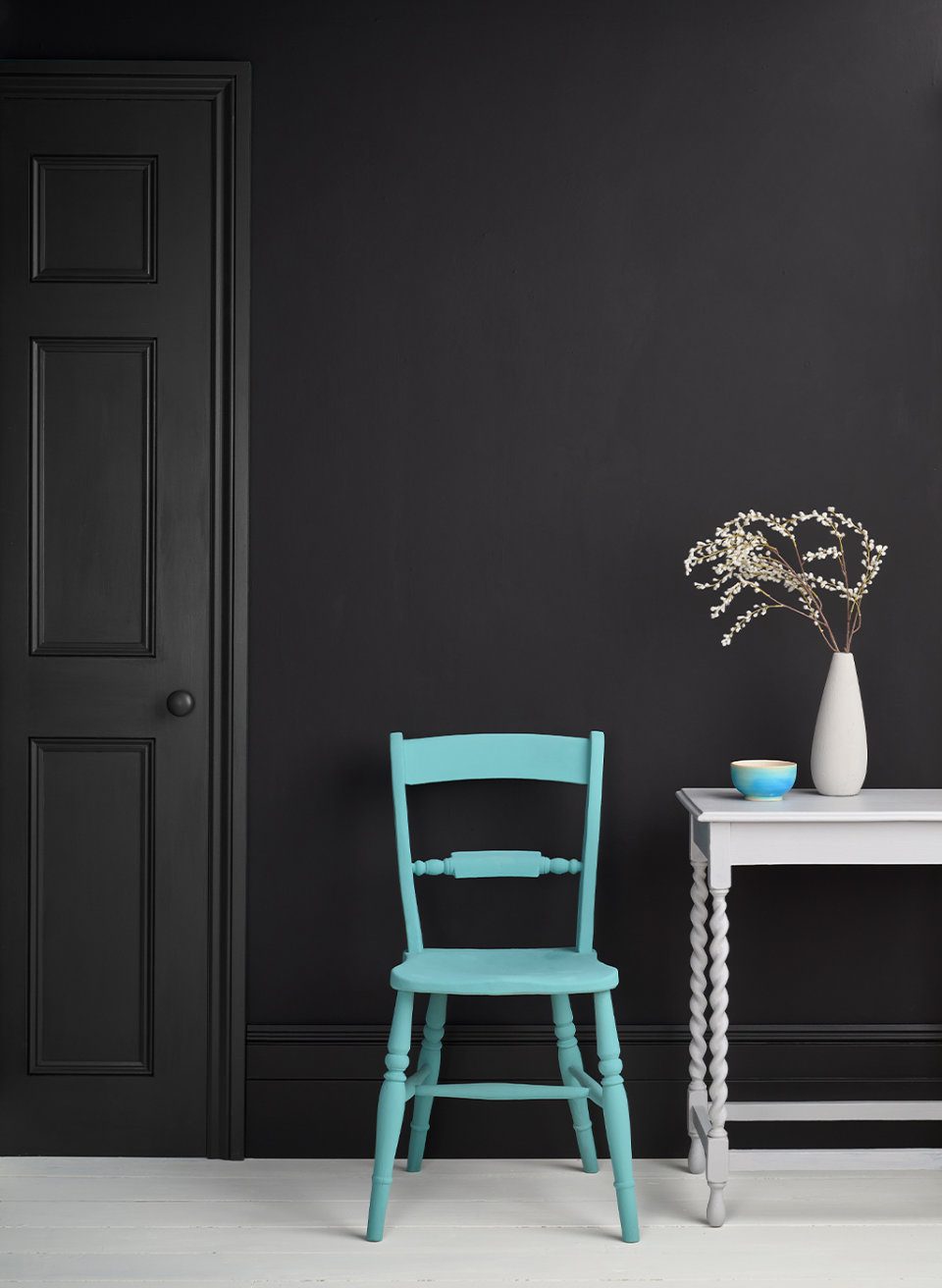 Athenian Black Satin Paint Annie Sloan