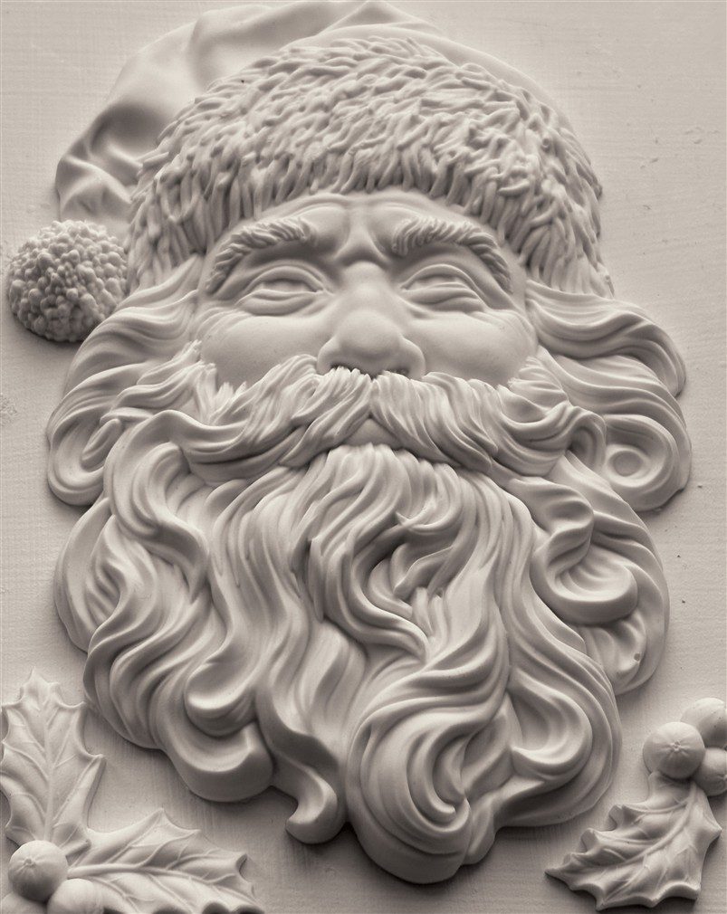 Saint Nick bútordísz öntőforma IOD végeremlény