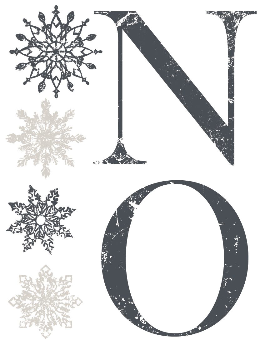 Noel Paint Inlay