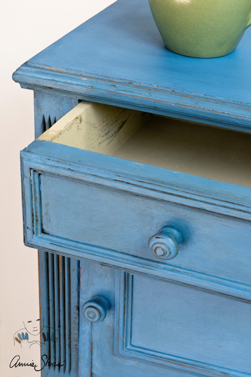 Greek Blue Chalk Paint krétafesték Annie Sloan
