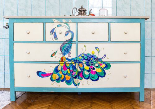 Chalk Paint festékkel festettem 
