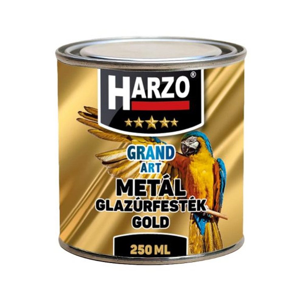 Glazúrfesték HARZO Metál Arany