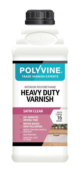 Polyvine Heavy Duty bútorlakk Satin 1 L