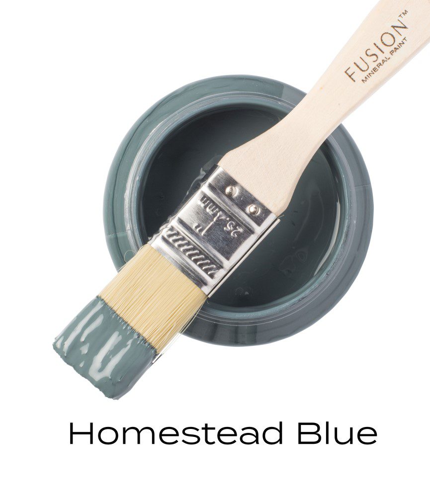 HOMESTEAD BLUE fusion Festékesdoboz ecsettel