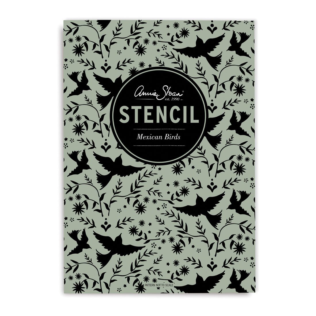 Mexican Birds Annie Sloan Stencil