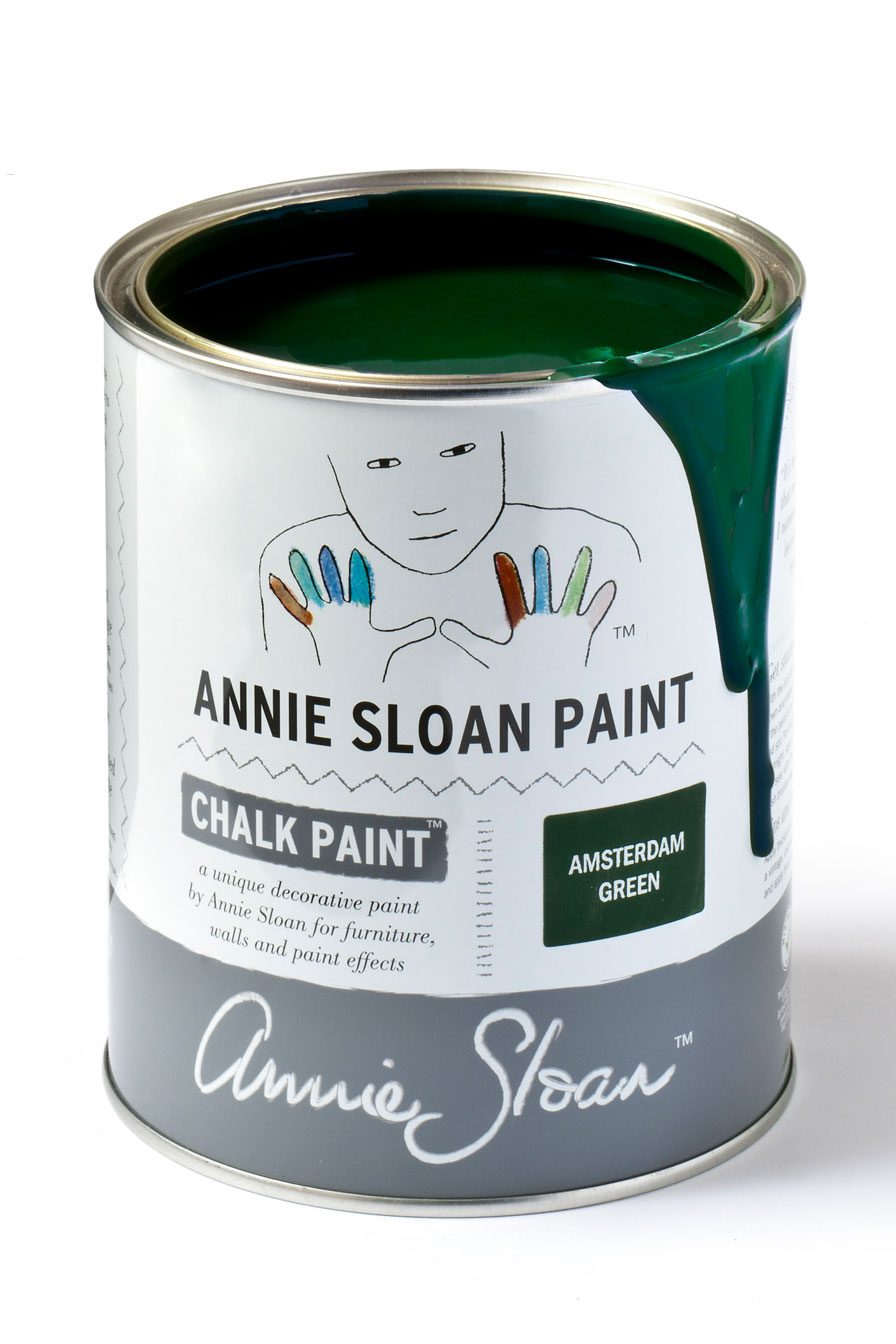 Amsterdam Green Chalk Paint krétafesték Annie Sloan