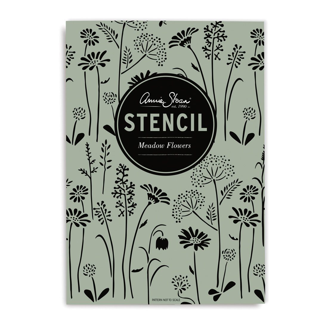 Meadow Flowers Annie Sloan Stencil
