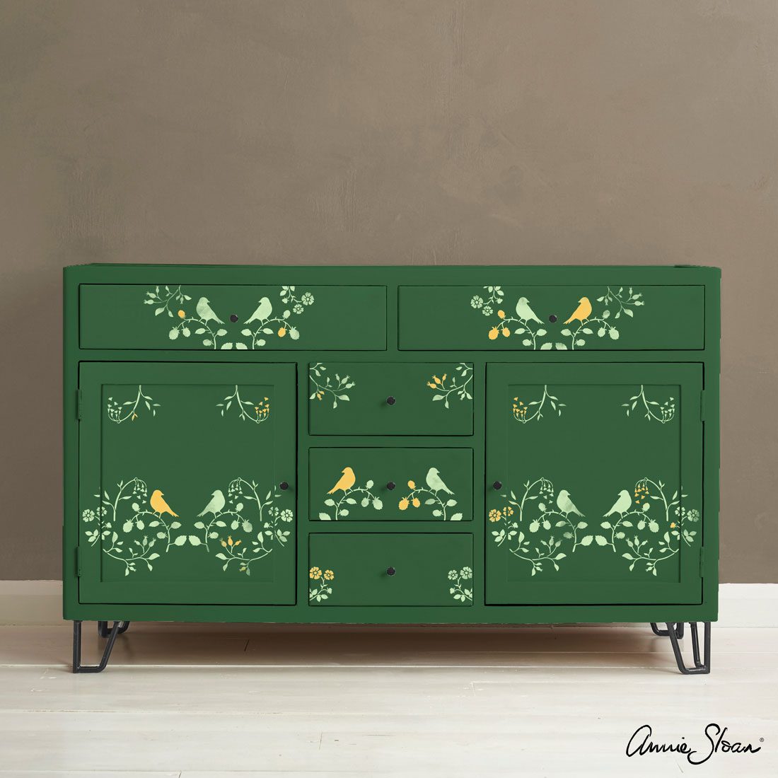 Countryside Bird Annie Sloan Stencil