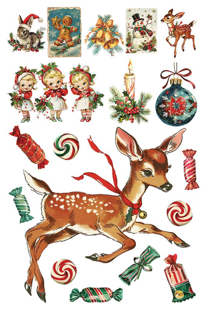 Kitschy Christmas IOD transzfer A4 oldal 2