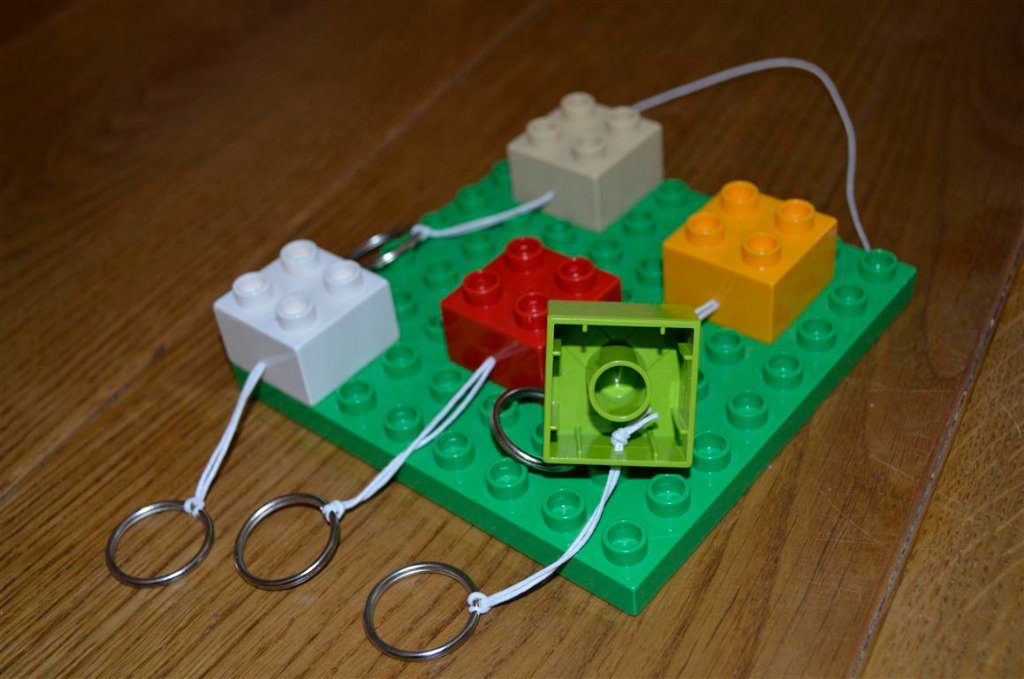 lego kulcstartó készül