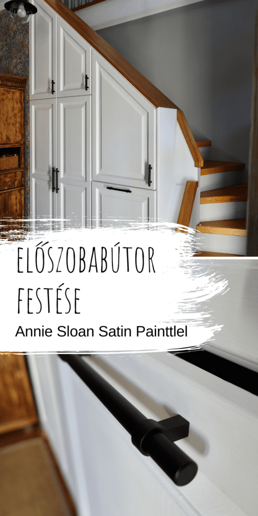 Előszobabútor festése Satin Paint festékkel 1000x2000 satin paint eloszoba