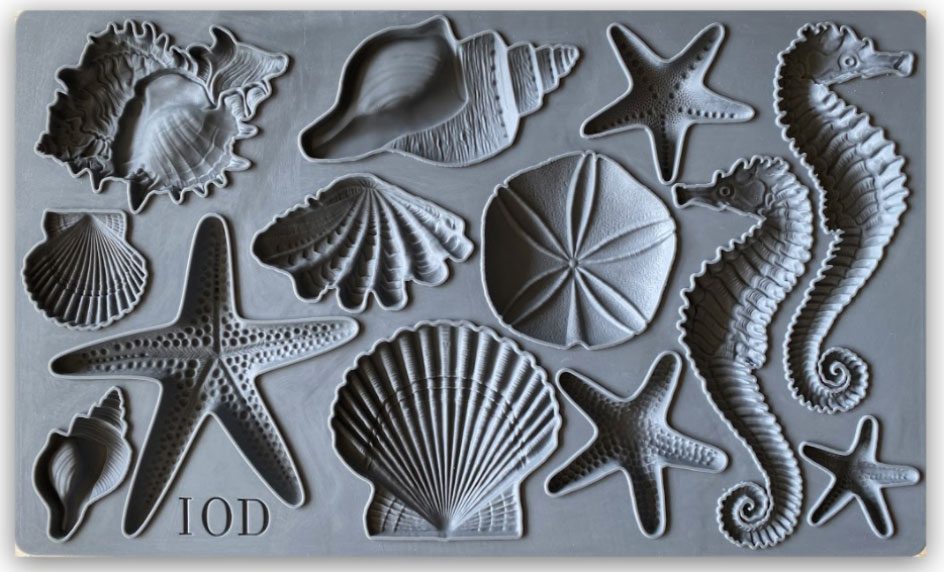 Sea Shells bútordísz öntőforma