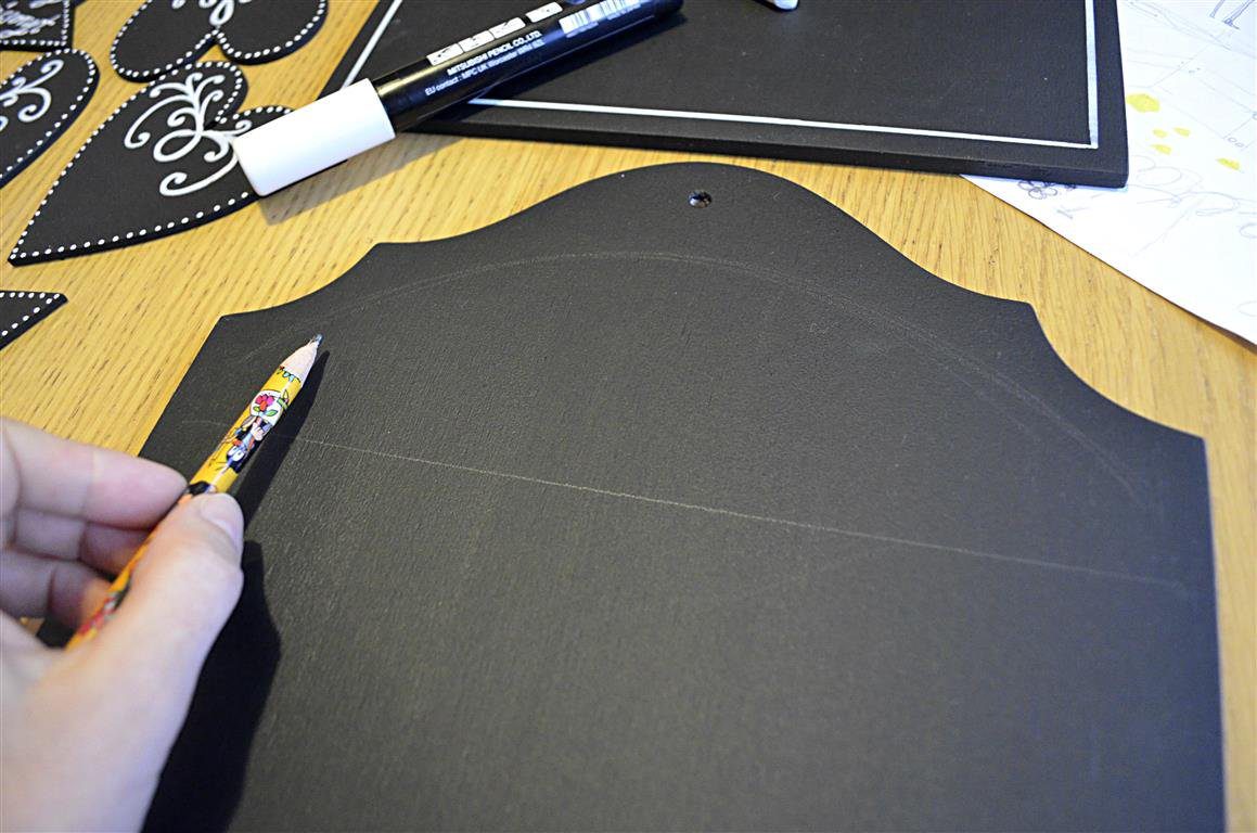 chalkboard art krétatábla