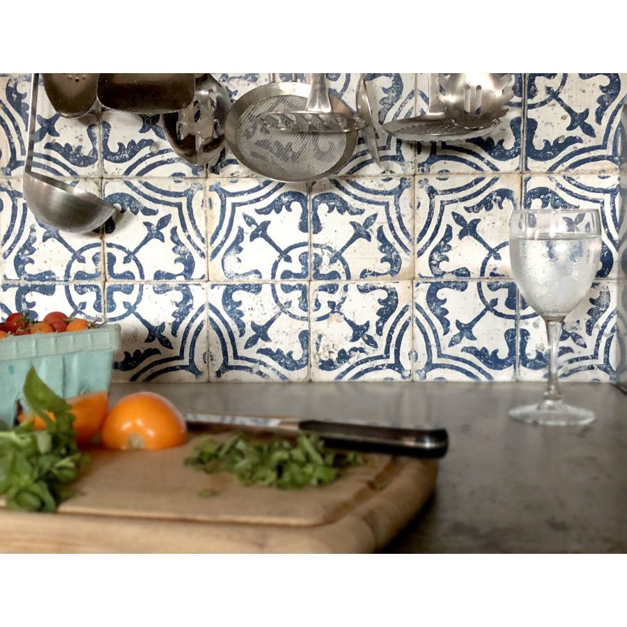 Cubano field tile dekor pecsét