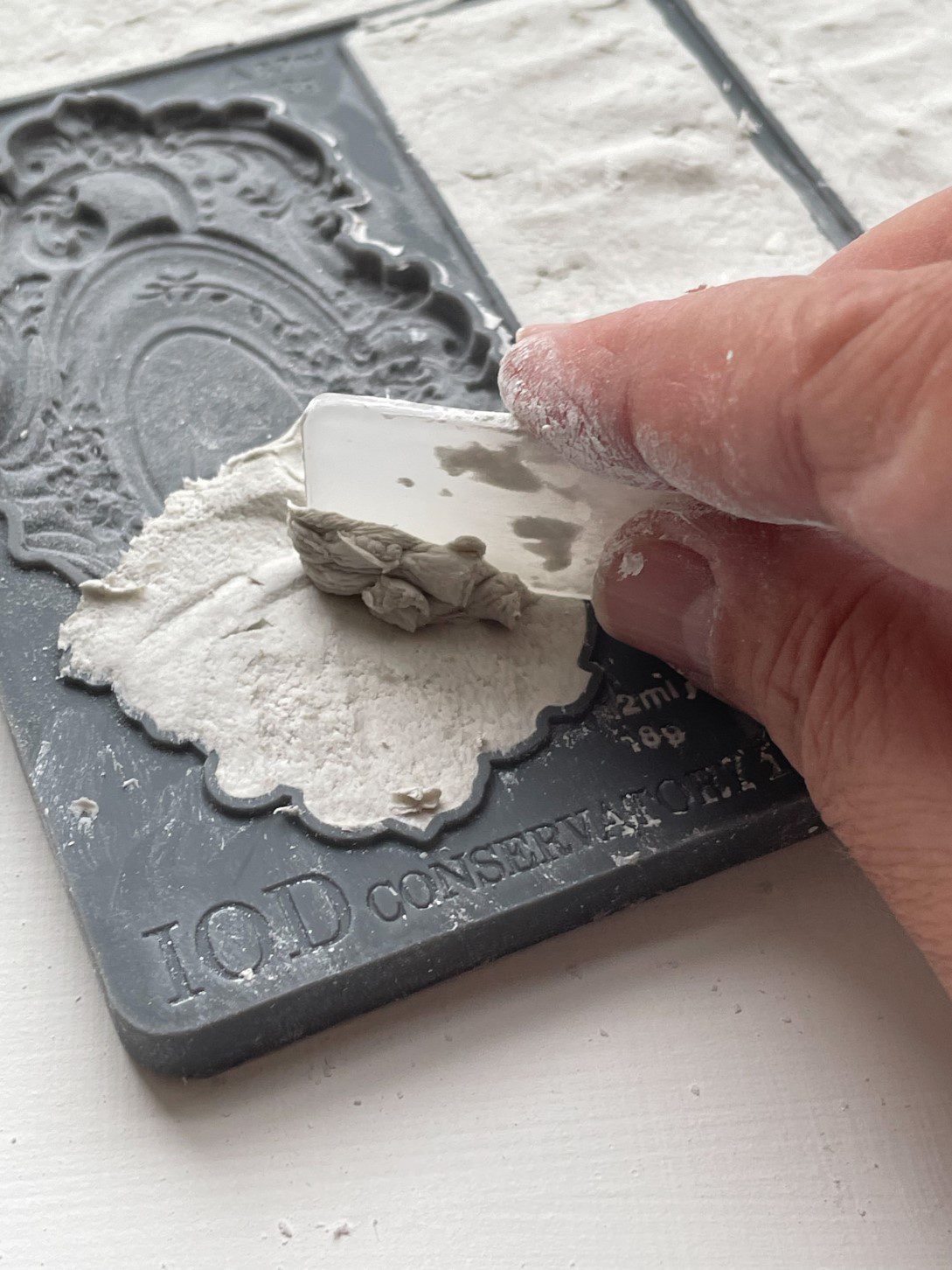 Conservatory Labels IOD Mould in the making