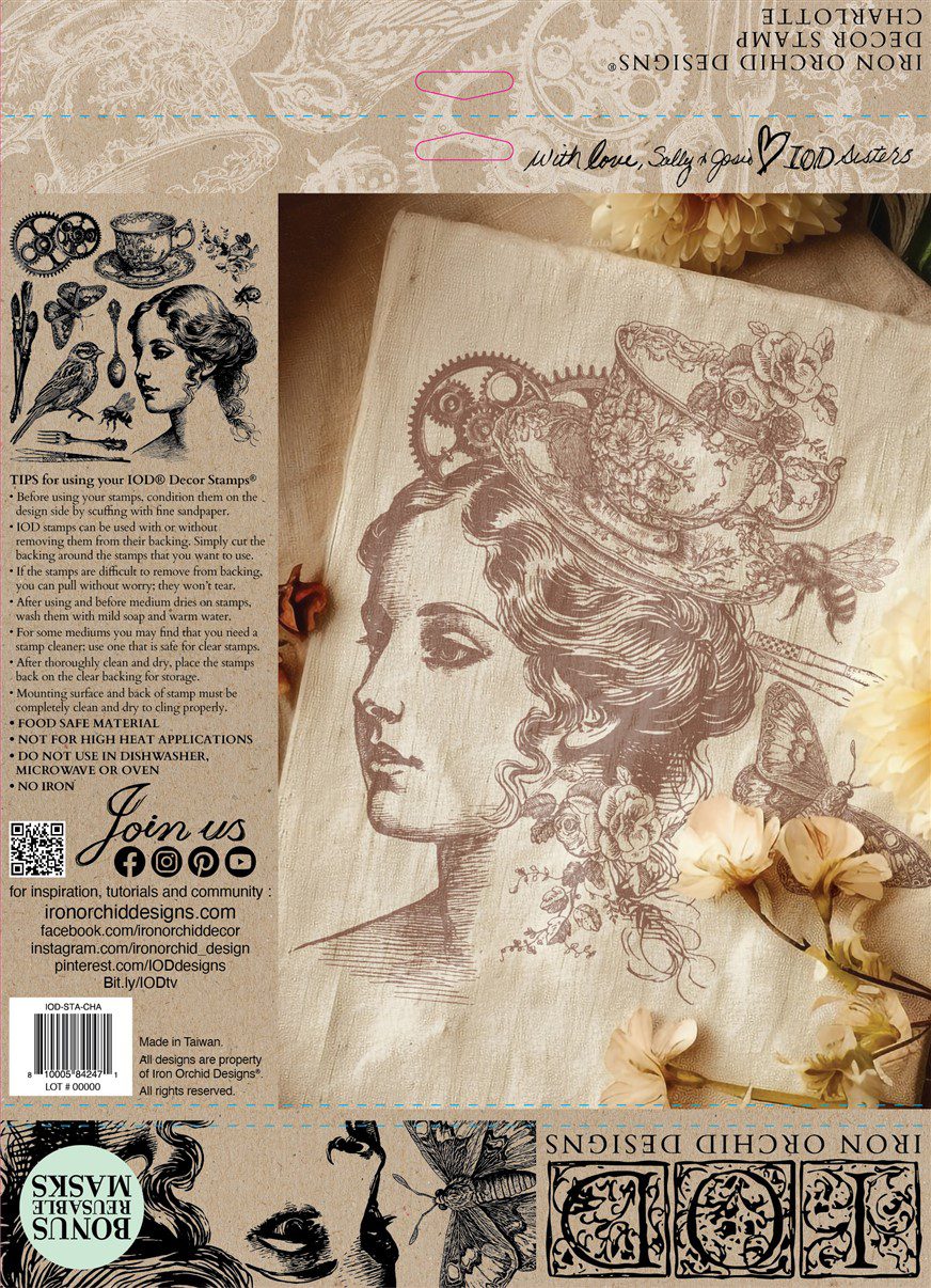 Charlotte IOD stamp csom