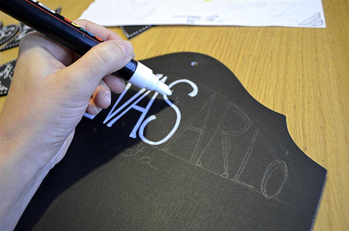 chalkboard art krétatábla
