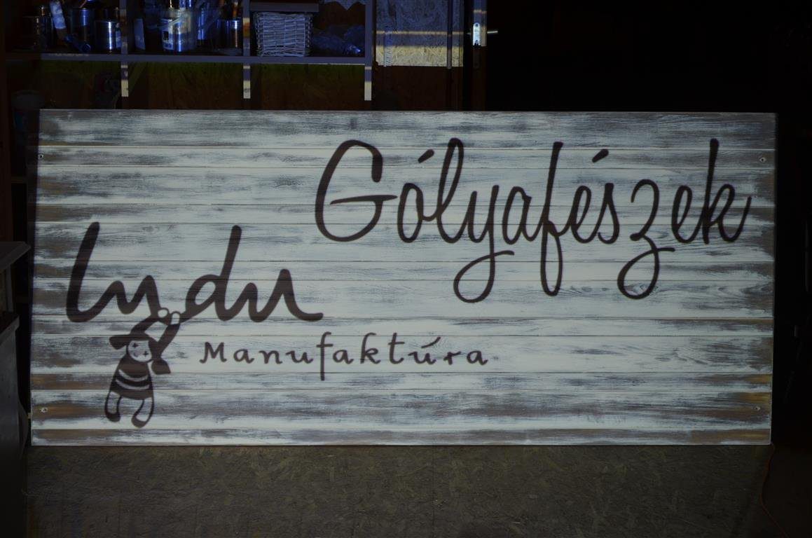 cégtábla festés Ludu Manufaktúra