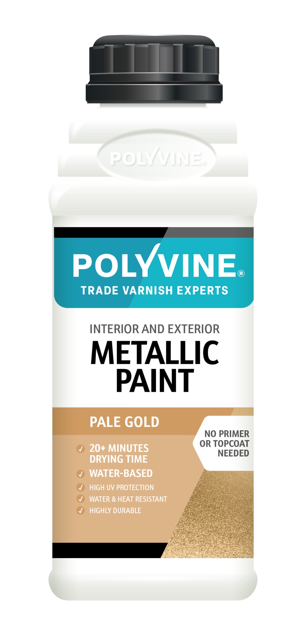 Polyvine METÁLFESTÉK Pale Gold