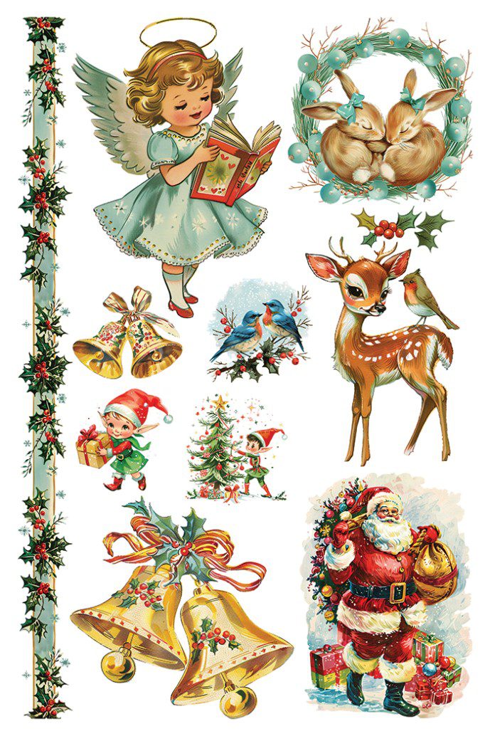 Kitschy Christmas IOD transzfer A4 oldal 3