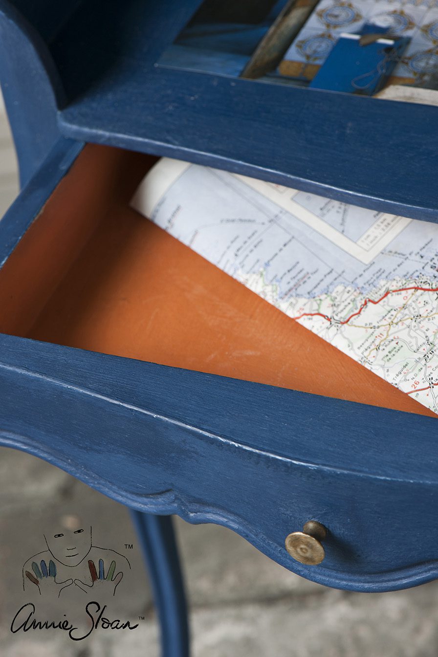 Napoleonic Blue Chalk Paint krétafesték Annie Sloan