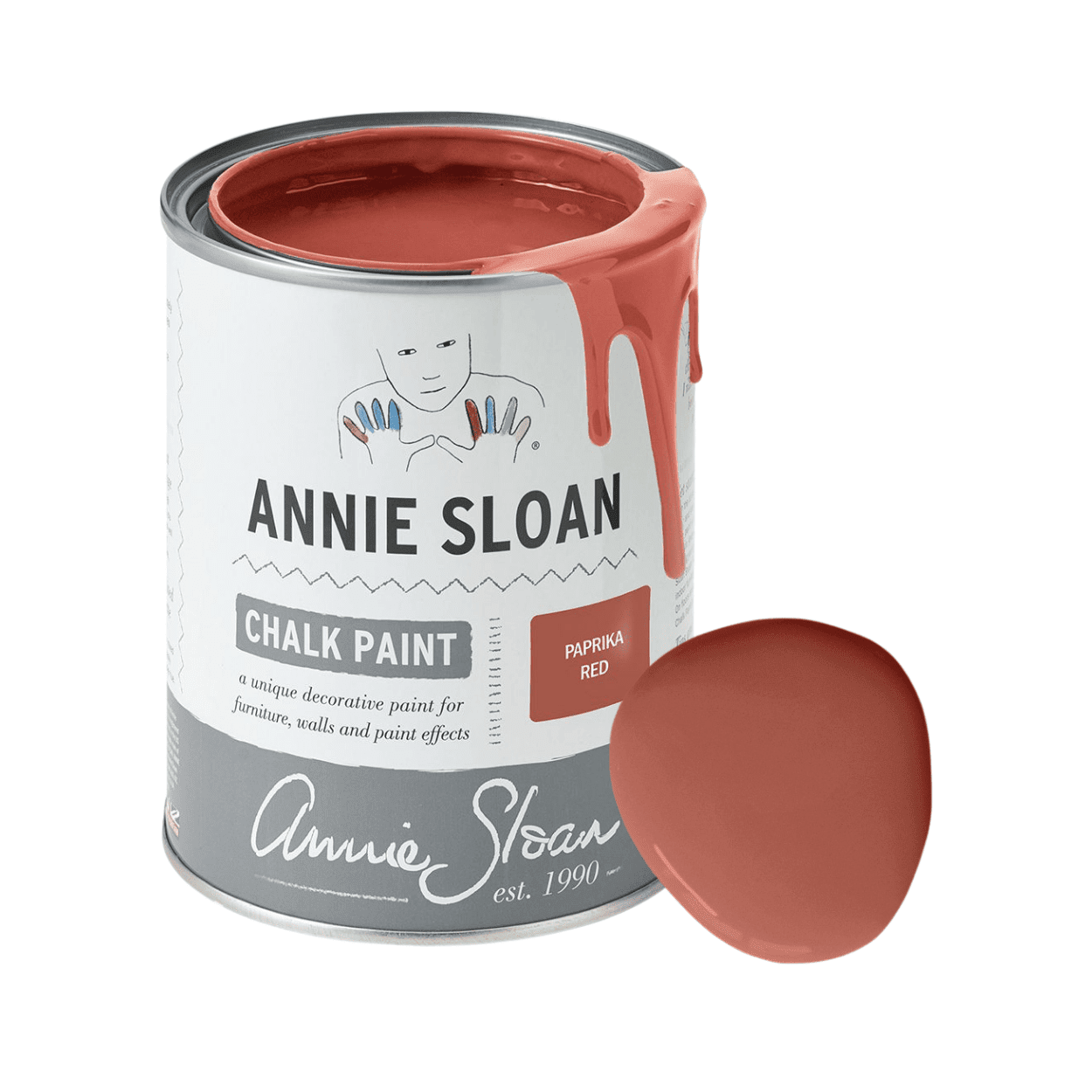 Paprika Red Chalk Paint krétafesték Annie Sloan