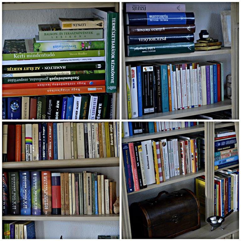könyvespolc shelf-styling