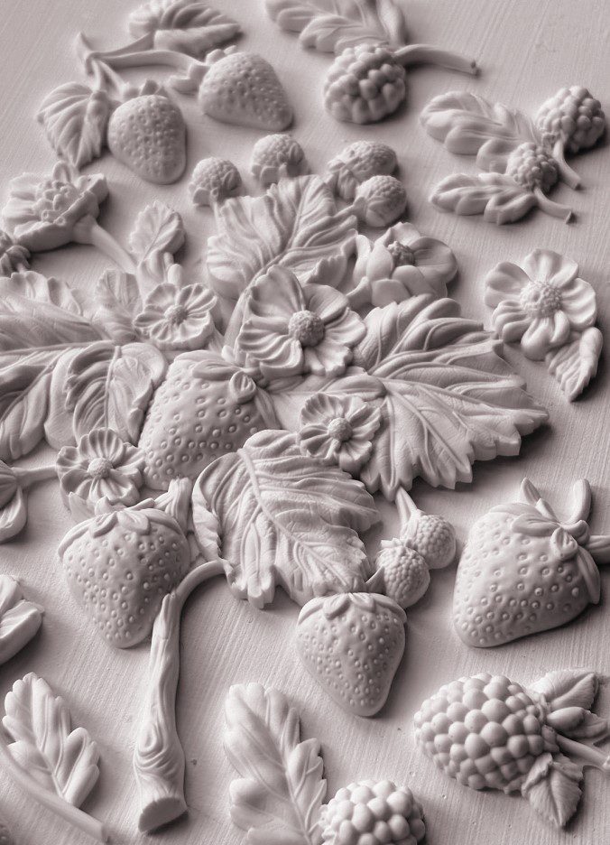Wild Berries mould render ontoforma IOD kész forma