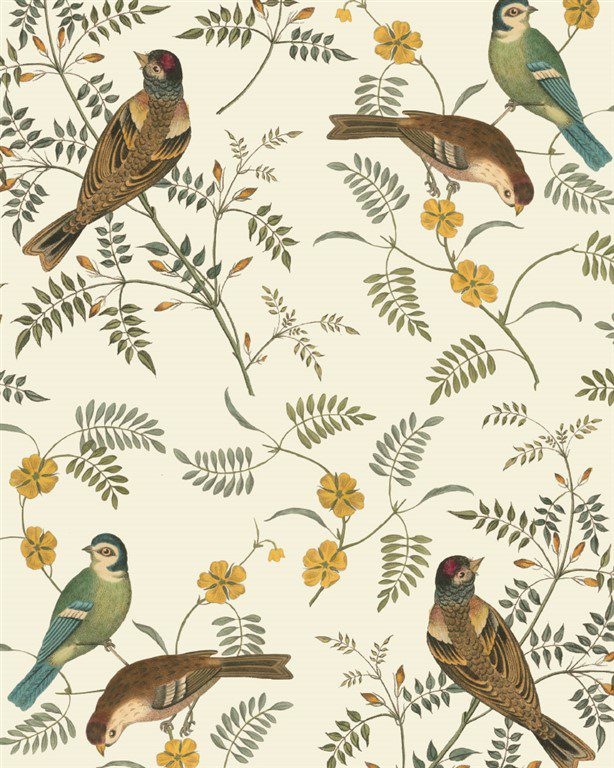Songbirds Decoupage Papír Annie Sloan