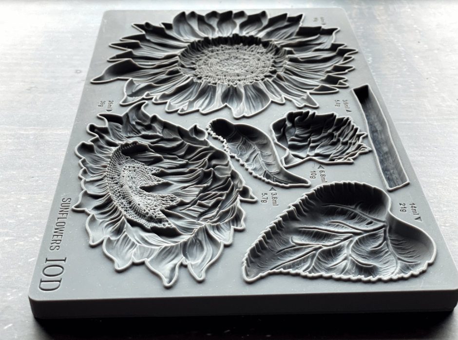 Sunflower bútordísz öntőforma