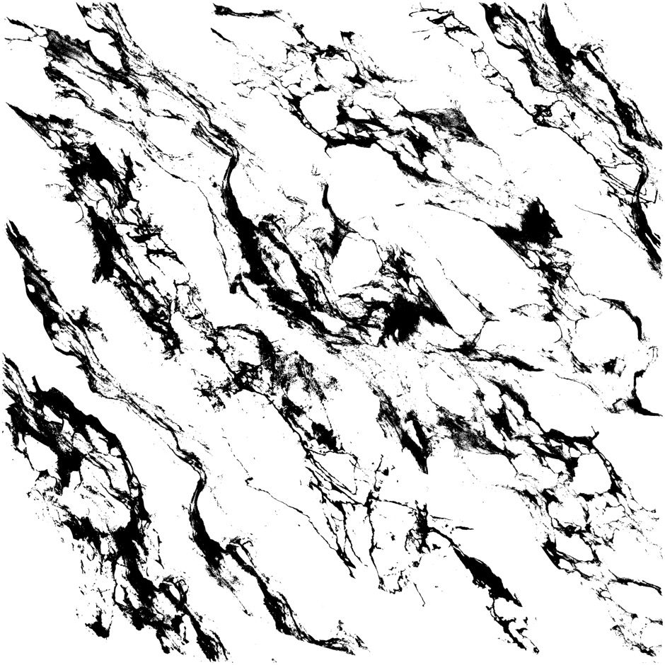 Carrara marble dekor pecsét