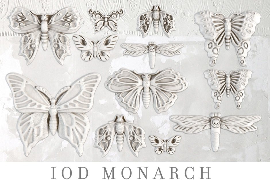Monarch bútordísz öntőforma