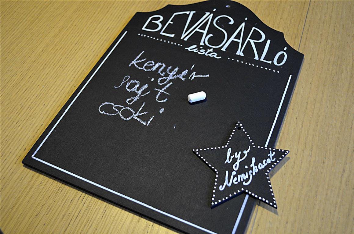chalkboard art krétatábla