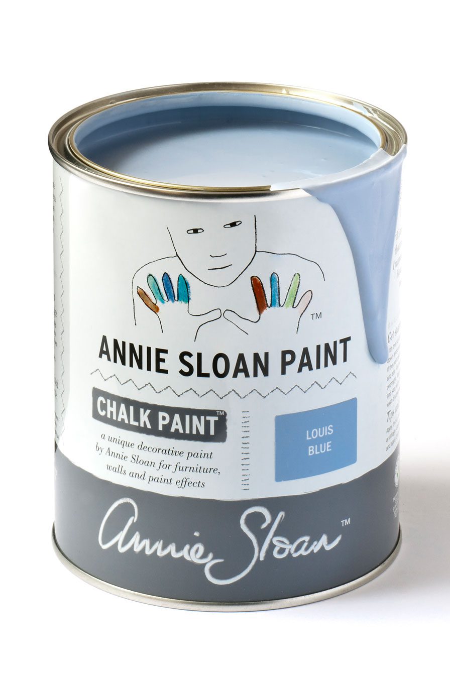 Louis Blue Chalk Paint krétafesték Annie Sloan
