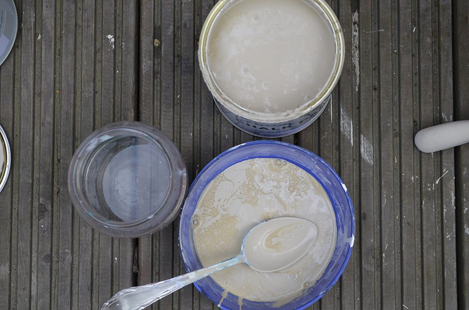 Repesztés Chalk Paint ™ festékkel