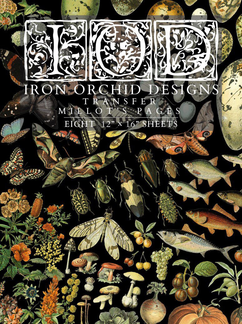 Millot's Page dekor transzfer