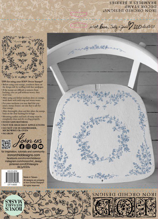 Brambles & Berries IOD stamp csom