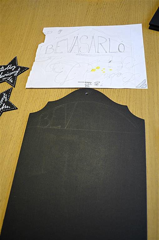 chalkboard art krétatábla