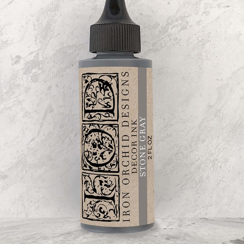 Szürke dekor tinta - IOD Stone Gray