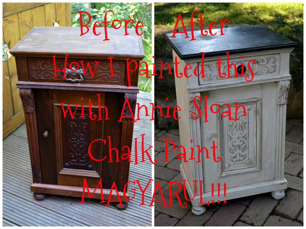 Hogyan fess Annie Sloan chalk paint festékkel. How to use ASCP in hungarian!