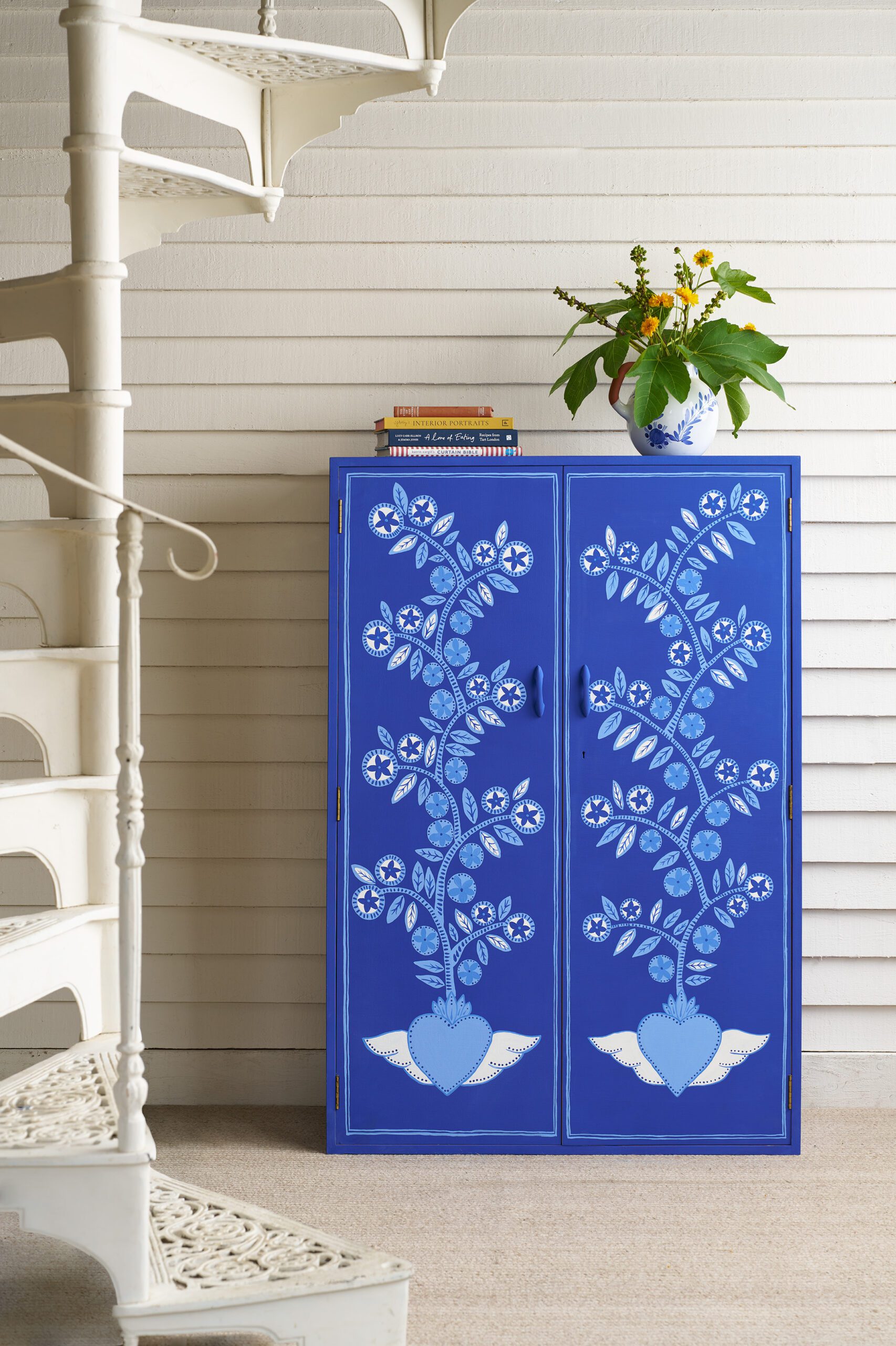 Frida blue mexican design inspired cupboard by dingley dell 180723 001 digital lores rgb cfc scaled 1