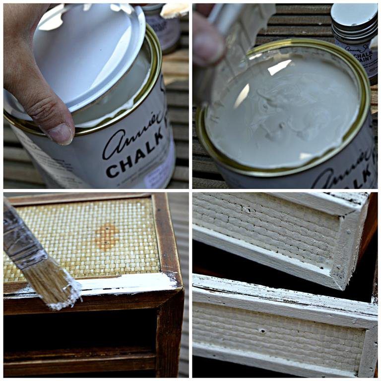 chalk paint old white