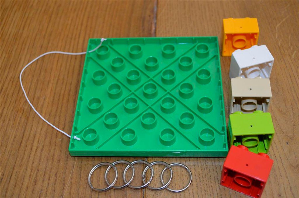lego kulcstartó készül