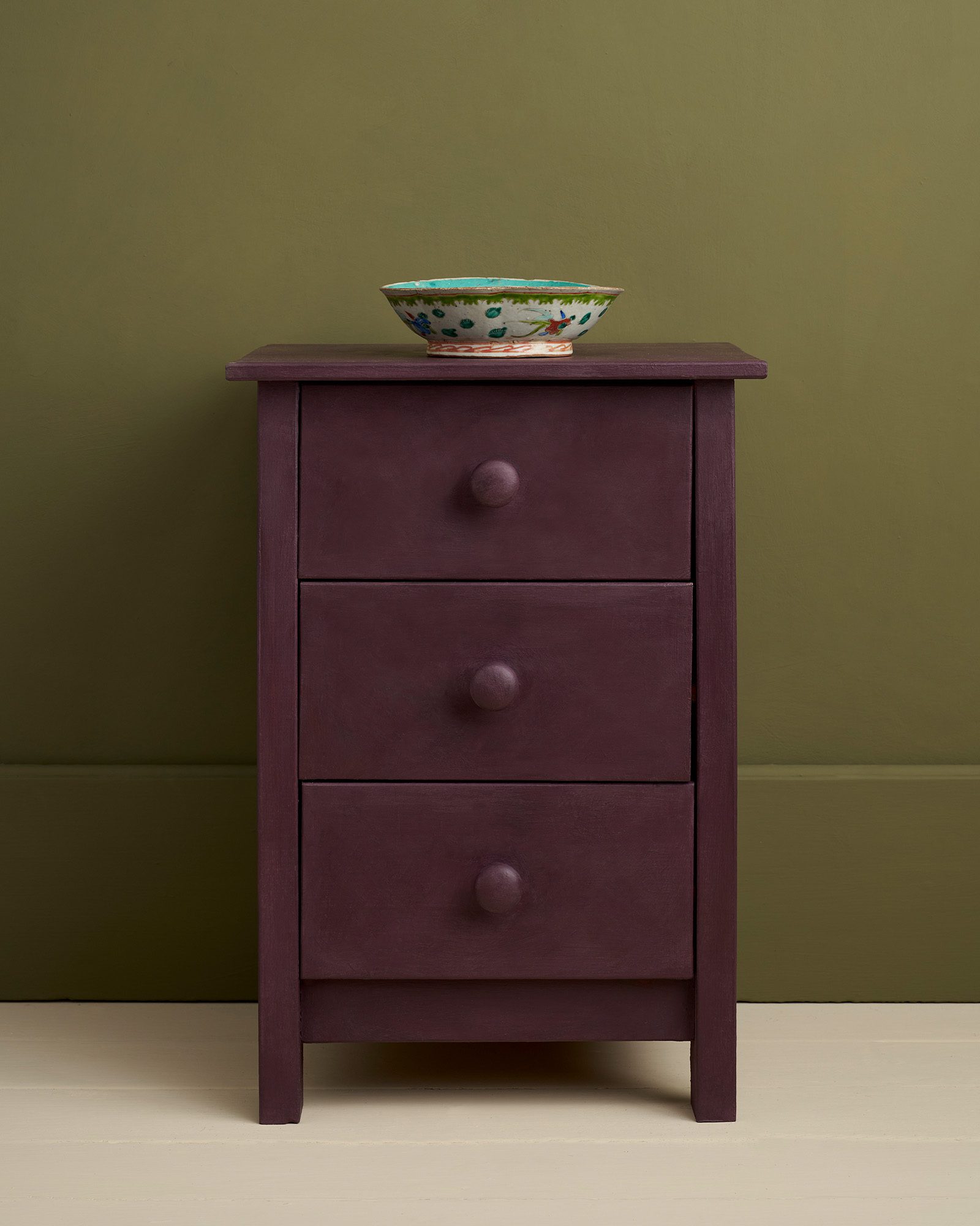 tyrian plum chalk paint kretafestek annie sloan komód olive fallal