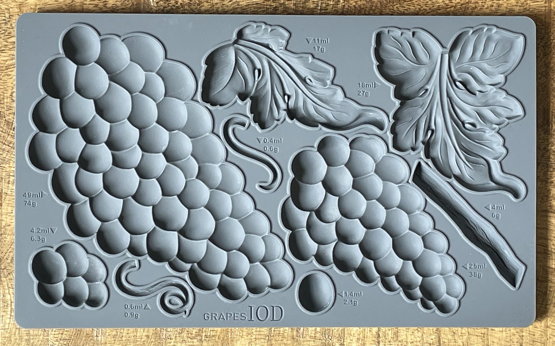 Grapes bútordísz öntőforma