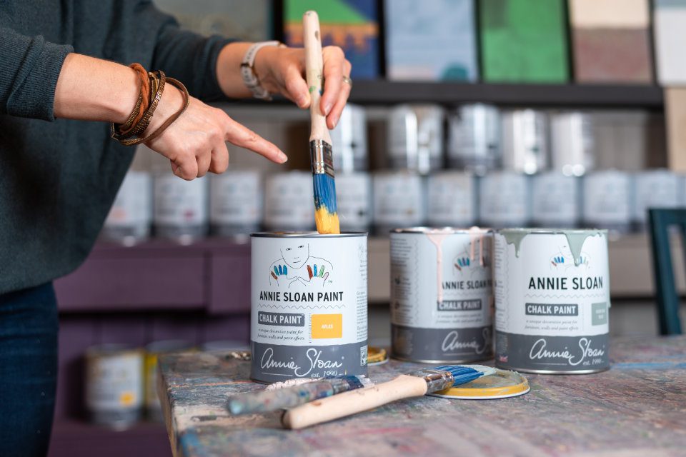 nemiskacat annie sloan sárga festek tilton chalk paint kretafestek