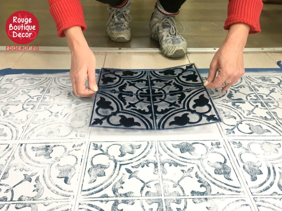 Cubano field tile dekor pecsét